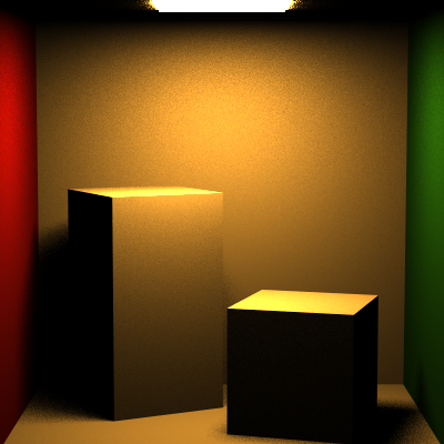Render at 10spp