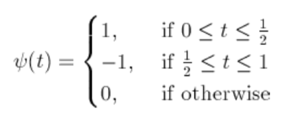 Haar mother formula